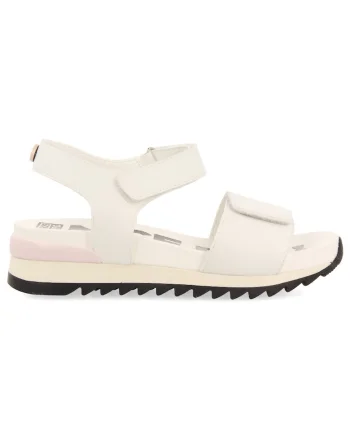 Sandale cu velcro Looe, Alb
