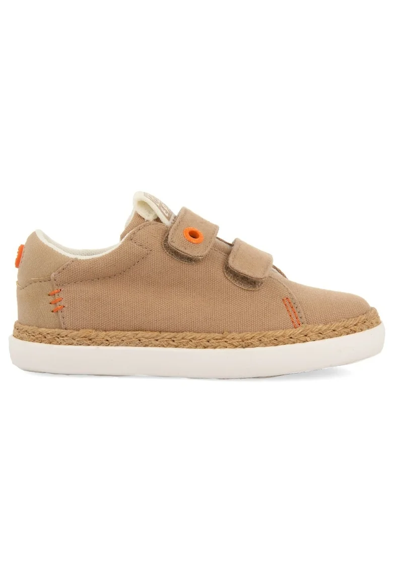 Pantofi sport-espadrile cu velcro Viera 28111, Bej