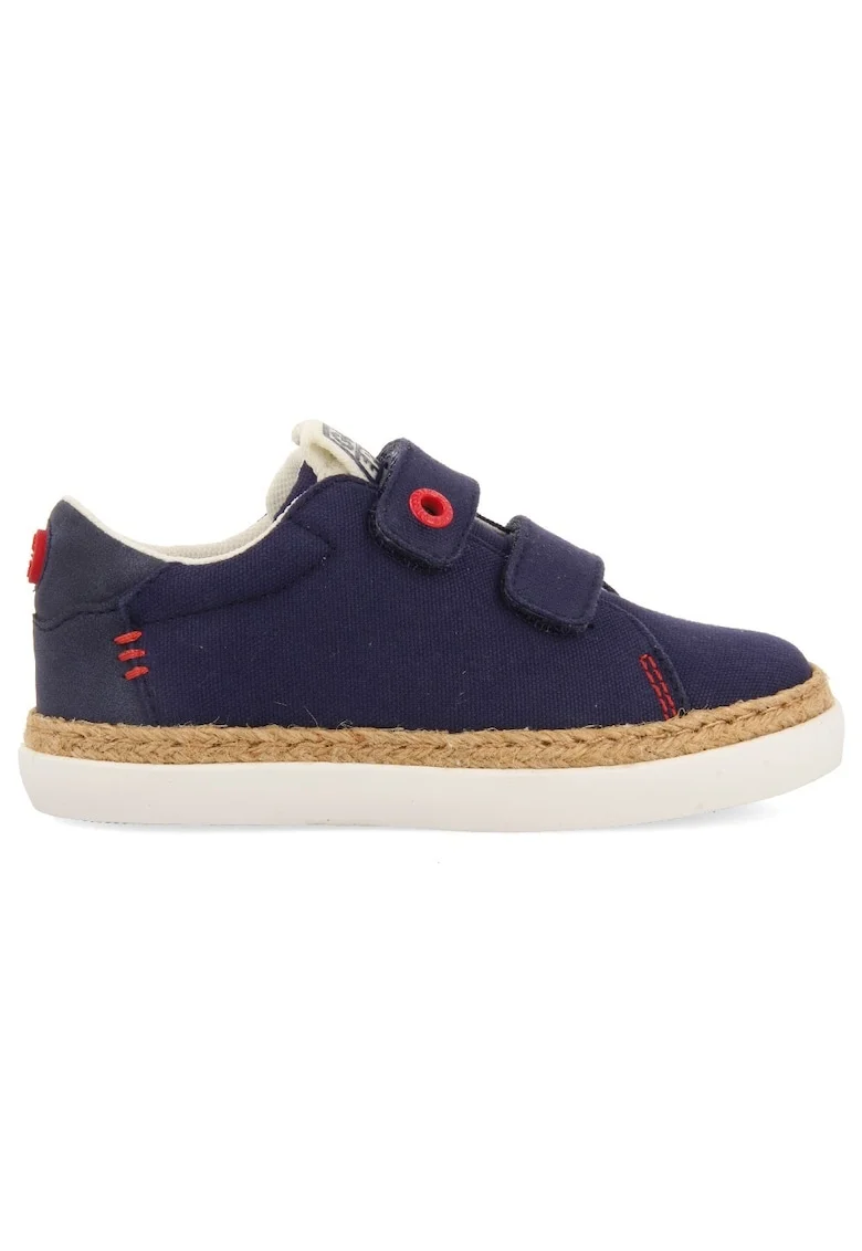 Pantofi sport-espadrile cu velcro Viera 28111, Bleumarin