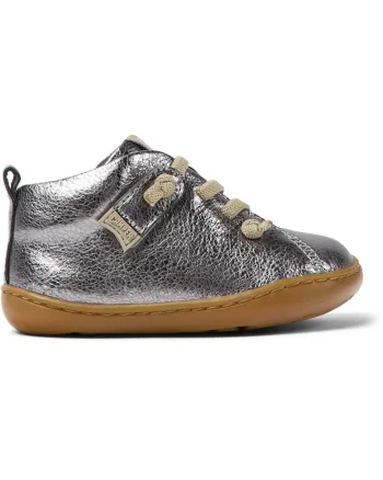 Pantofi sport din piele Peu Cami 8495, Gri inchis