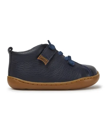 Pantofi casual de piele 8489 Peu Cami, Bleumarin