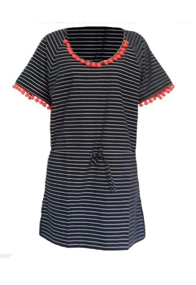 Emporio Armani, Tricou cu model in dungi 3YTA02 TN22Z 25RS