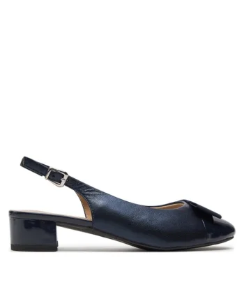 Sandale dama  303667962, Piele naturala, Bleumarin