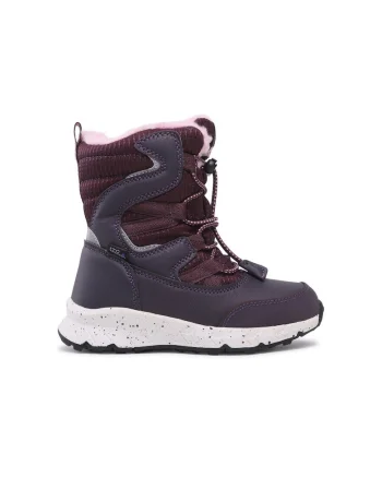 Cizme copii,  25060, Piele ecologica, Violet