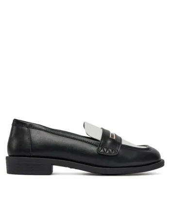 Pantofi dama  303707163, Piele ecologica, Negru