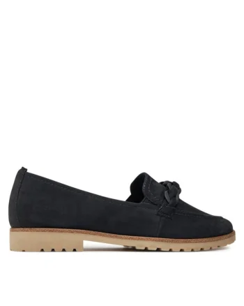 Pantofi dama  303720605, Piele naturala, Bleumarin