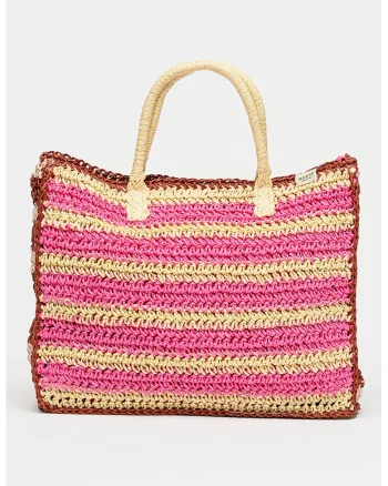 Geanta shopper Slumbery, Roz/Crem