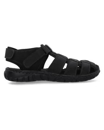 Sandale fisherman din piele nabuc