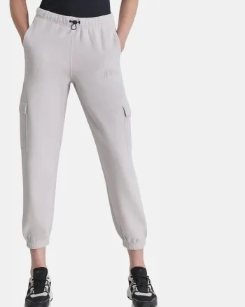 Pantaloni de trening cu buzunare cu clapeta,