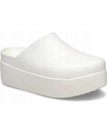 Saboti Femei Spuma Croslite, Dylan Platform 209869 Clog, Aldwqfb, Alb