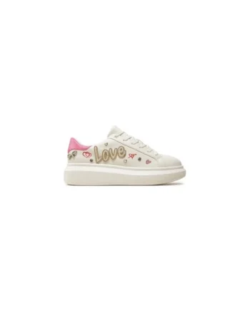 Pantofi sport dama  304788840, Piele naturala, Alb, Alb