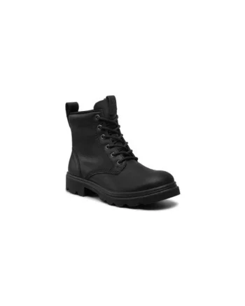 Ghete dama  301300496, Piele naturala, 38 EU, Negru