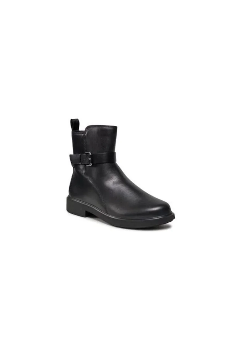 Ghete dama  303175634, Piele naturala, Negru, Negru