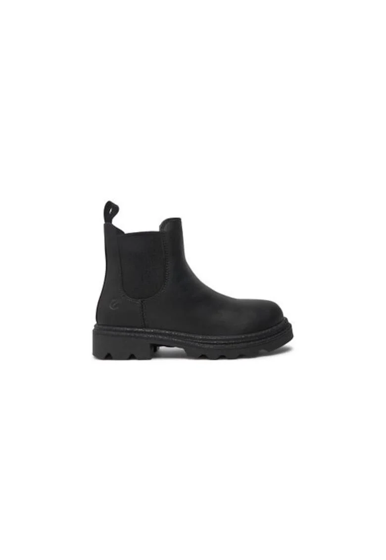 Ghete baieti  304341595, Piele naturala, Negru, Negru