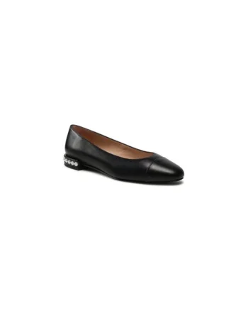 Balerini  301603870, Piele naturala, Negru, Negru