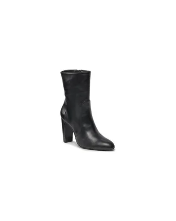 Ghete dama  303219574, Piele naturala, Negru, Negru