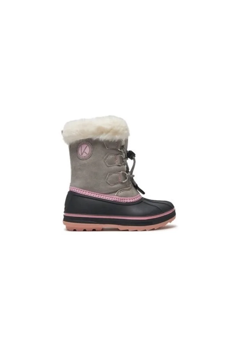 Ghete fete  304342424, Piele ecologica, Gri, Gri