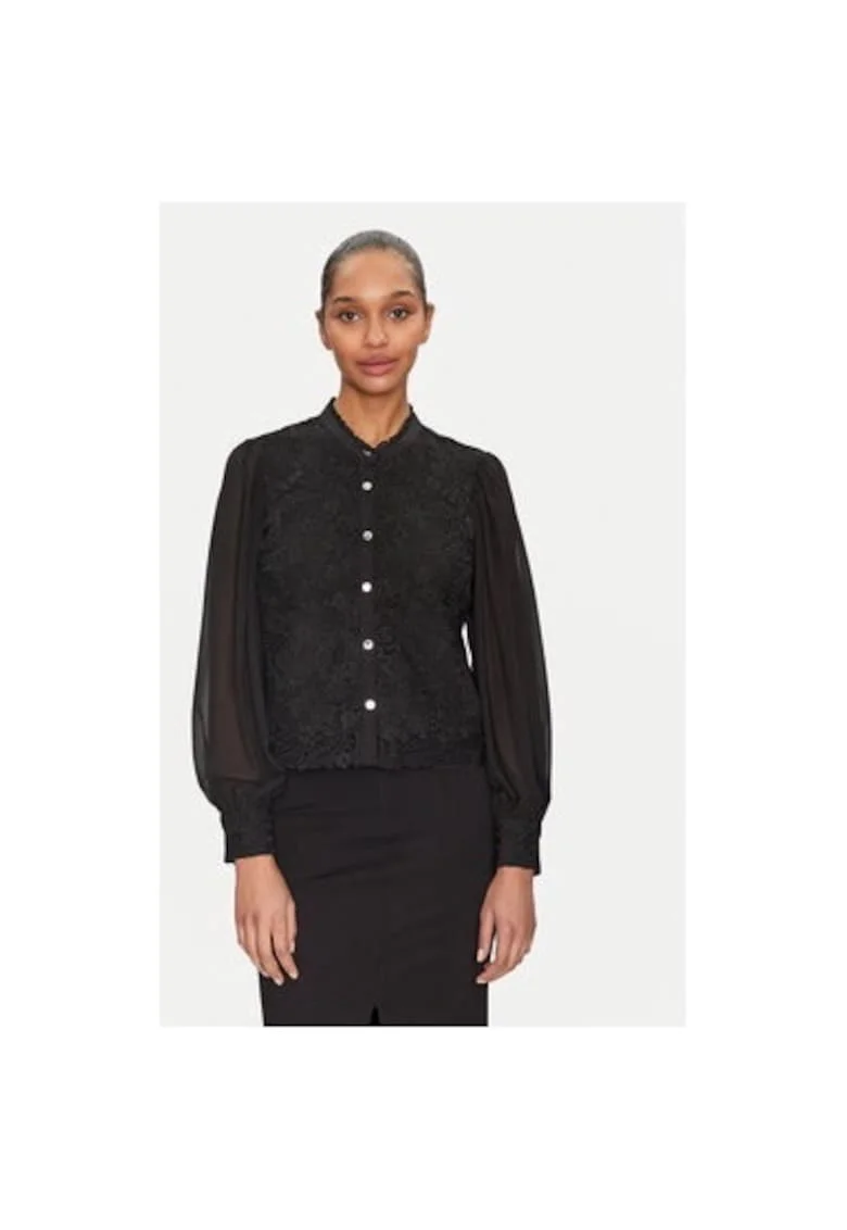 Bluza dama,  305252883, Poliester, Negru, Negru