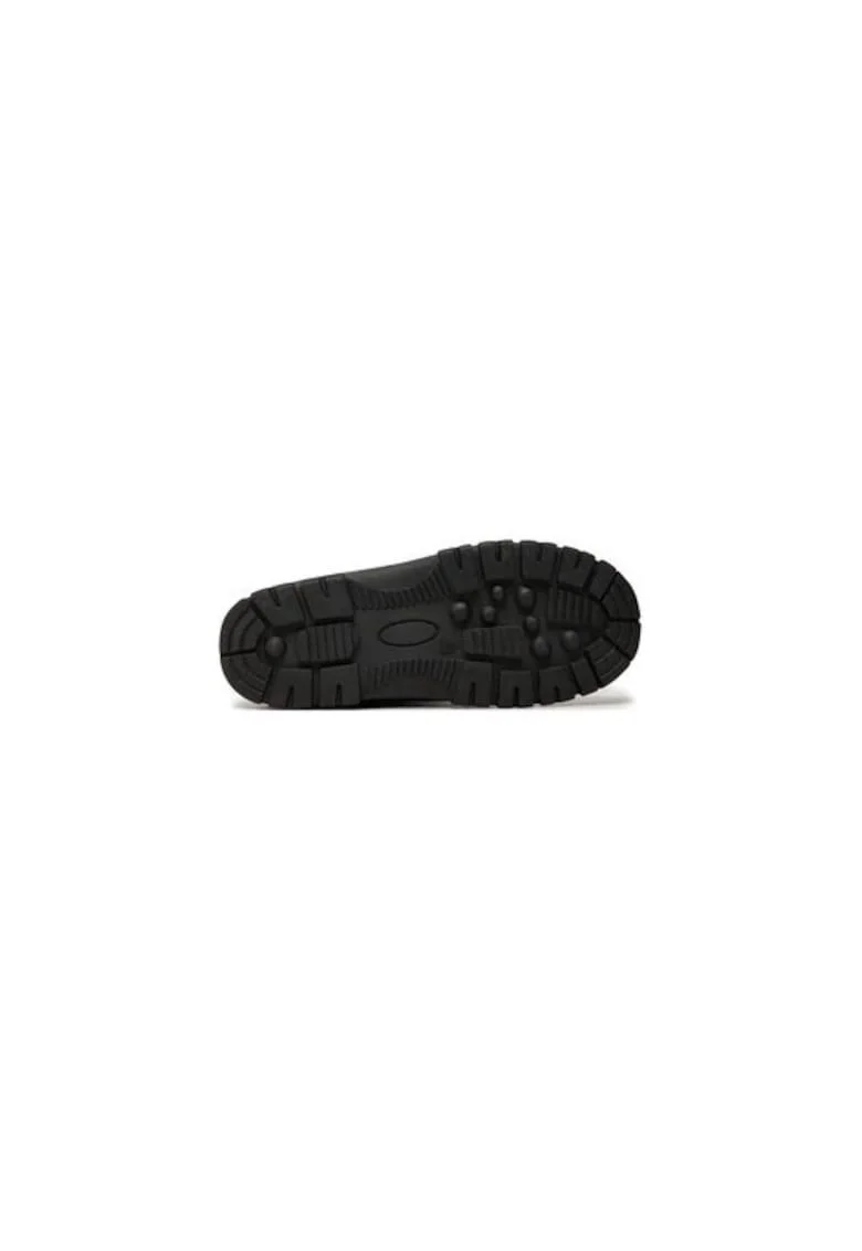 Ghete dama  304392405, Piele ecologica, Negru, Negru