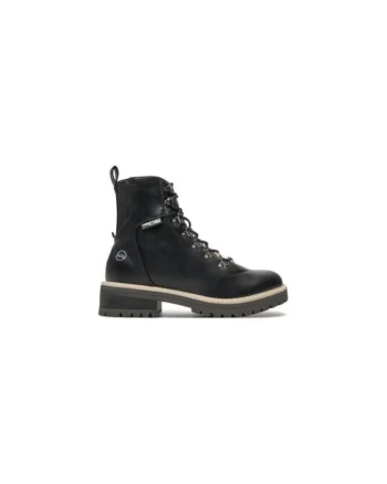 Ghete dama  304392504, Piele ecologica, Negru, Negru