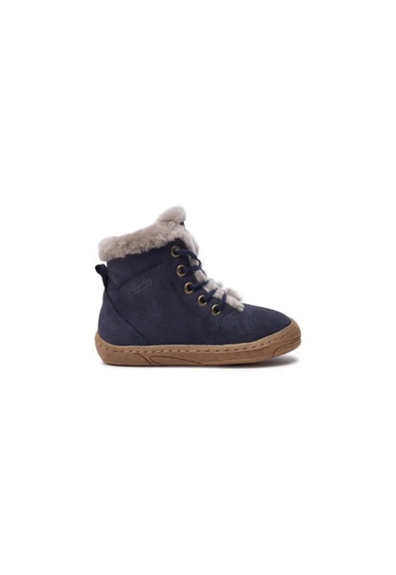 Ghete fete  304390333, Piele naturala, Albastru, Albastru