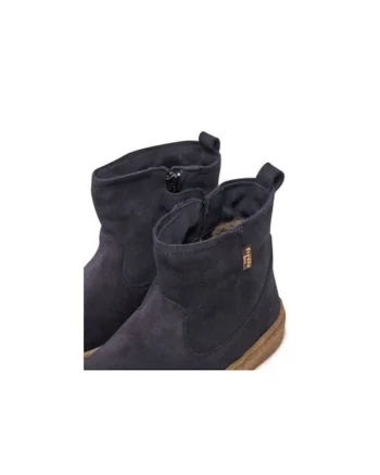 Ghete fete  304390791, Piele naturala, Albastru, Albastru