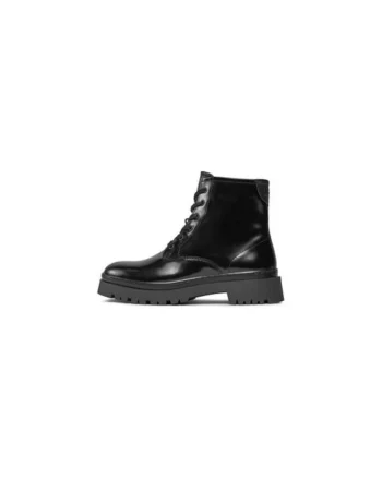 Ghete dama  303172855, Piele naturala, Negru, Negru