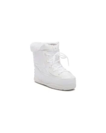 Ghete dama  300811467, Piele ecologica, Alb, Alb