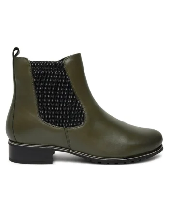 Ghete dama  304272479, Piele naturala, Verde, Verde