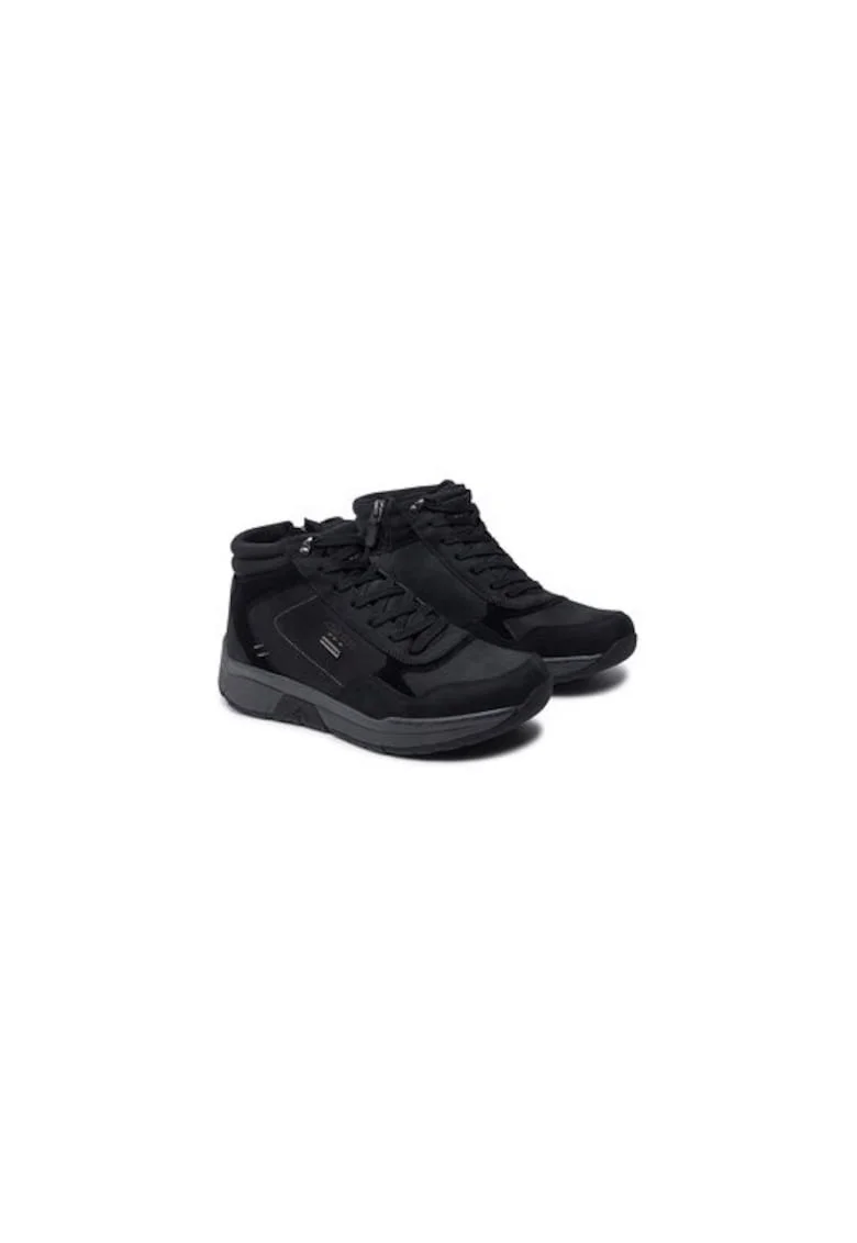 Ghete barbati  304274039, Piele naturala, Negru, Negru