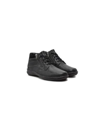 Ghete barbati  304274527, Piele naturala, Negru, Negru