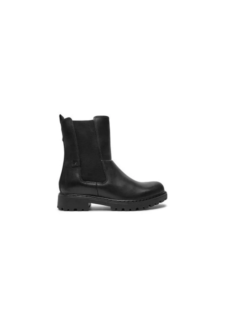 Ghete dama  304986727, Piele naturala, Negru, Negru
