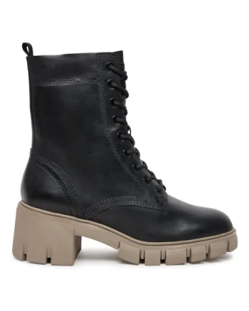 Ghete dama  304293535, Piele naturala, Negru, Negru