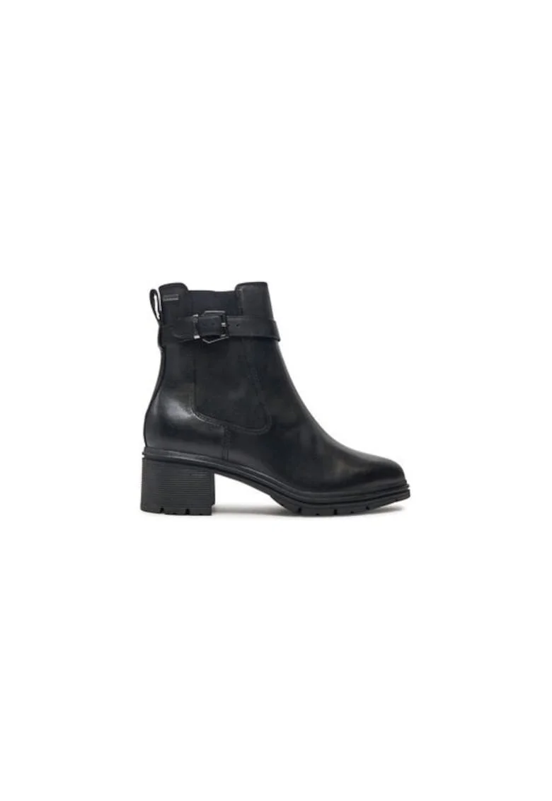 Ghete dama  304293559, Piele naturala, Negru, Negru