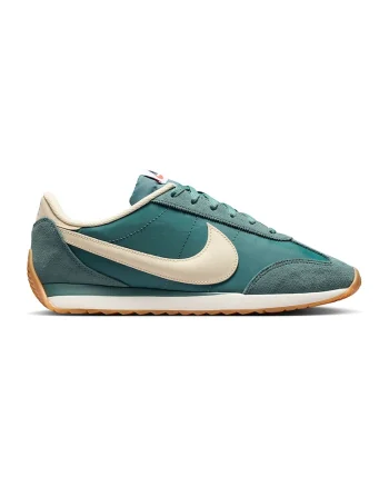Pantofi sport Pacific cu garnituri din piele intoarsa, Verde/Crem