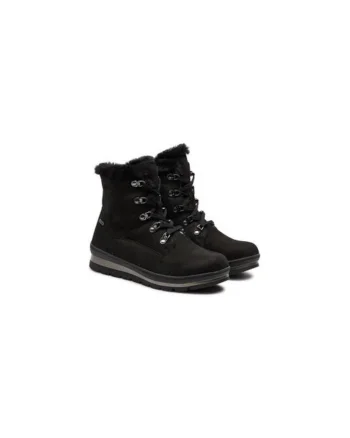 Ghete dama  304311819, Piele naturala, Negru, Negru