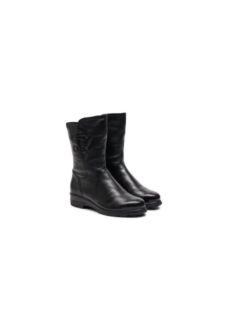Ghete dama  304312120, Piele naturala, Negru, Negru