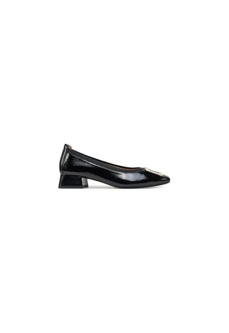 Pantofi dama  304662386, Piele naturala, Negru, Negru