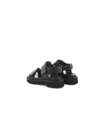 Sandale dama  304878831, Piele naturala, Negru, Negru