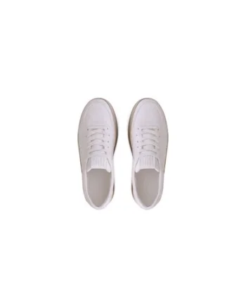 Pantofi sport dama  304878763, Piele naturala, Alb, Alb