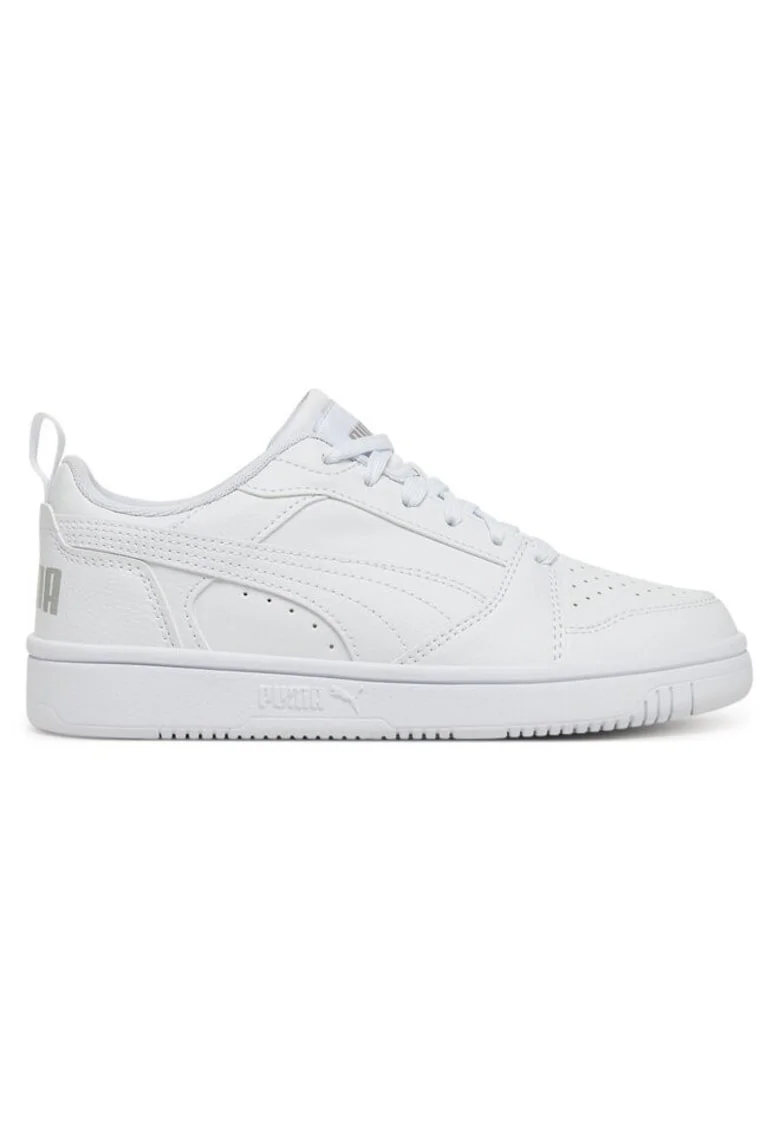 Pantofi sport unisex  304555664, Piele ecologica, Alb, Alb
