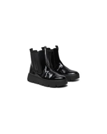 Ghete dama  304338786, Piele naturala, Negru, Negru