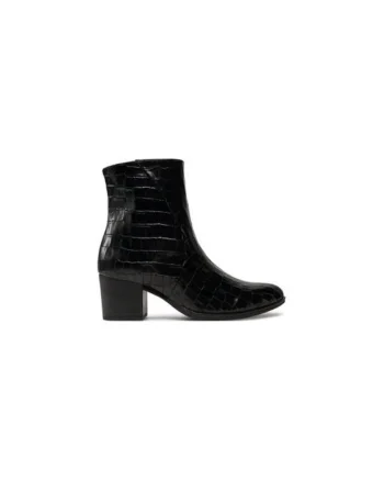 Ghete dama  304338649, Piele naturala, Negru, Negru