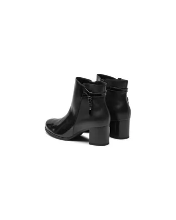 Ghete dama  304338953, Piele naturala, Negru, Negru