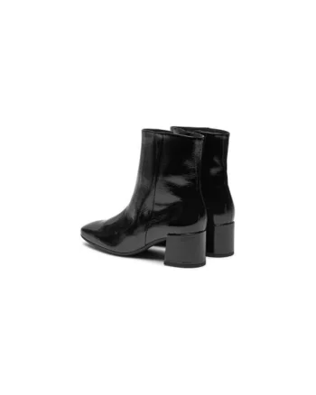 Ghete dama  304338717, Piele ecologica, Negru, Negru