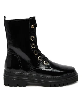Ghete dama  304338434, Piele naturala, Negru, Negru