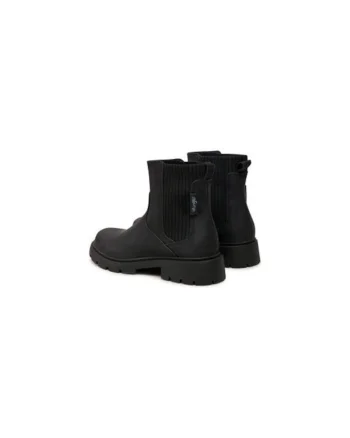Ghete dama  304836602, Piele ecologica, Negru, Negru