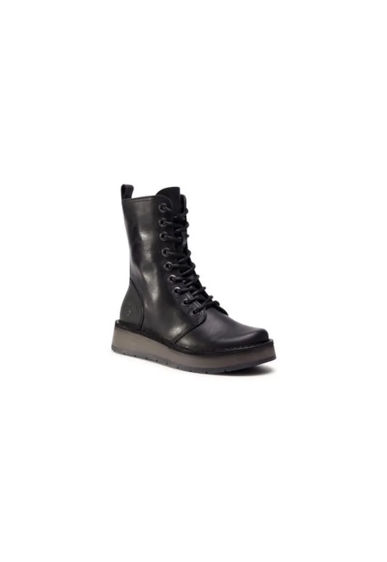 Ghete dama  207475748, Piele naturala, Negru, Negru