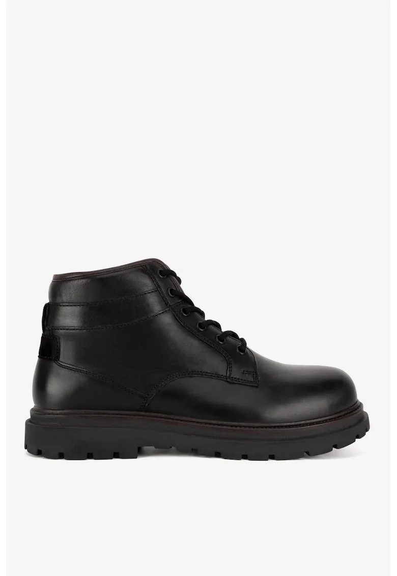Ghete barbati  5903419360770, Piele naturala, Negru, Negru