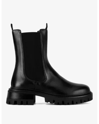 Ghete dama  5903419396779, Piele naturala, Negru, Negru